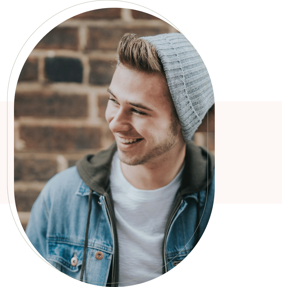 smiling teenager